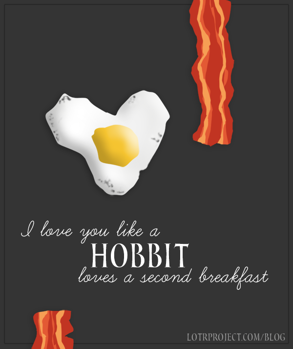 the hobbit valentines day cards