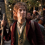 Bilbo Baggins as portrayed by Martin Freeman in the Hobbit: An Unexpected Journey.