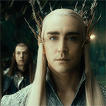 Thranduil as portrayed by Lee Pace in the Hobbit Movies.