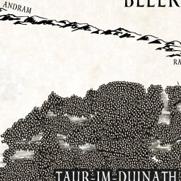 Interactive Map Of Beleriand Lotrproject