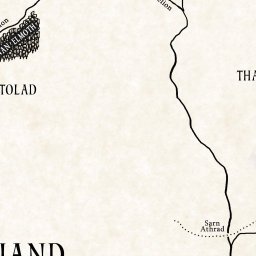 Lord of the Rings map infographic – Fellowship route