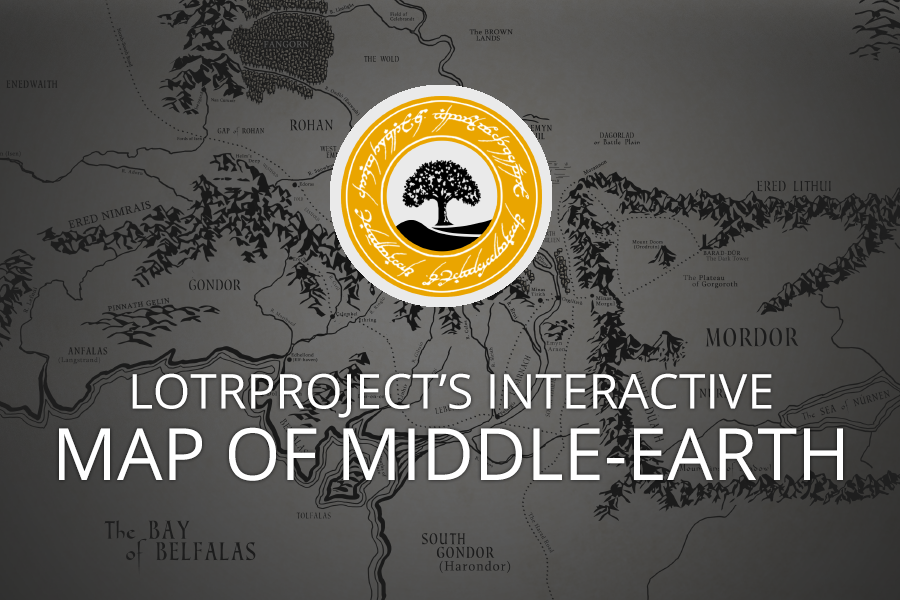 Middle-earth: Complete Map With All Locations And Heroes With